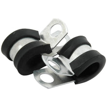 Load image into Gallery viewer, ALLSTAR PERFORMANCE 18302-50 - Aluminum Line Clamps 3/8in 50pk image