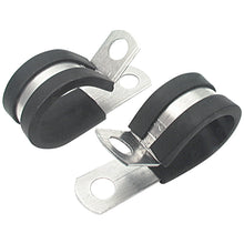 Load image into Gallery viewer, ALLSTAR PERFORMANCE 18303-50 - Aluminum Line Clamps 1/2in 50pk image