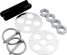 Load image into Gallery viewer, ALLSTAR PERFORMANCE 18477 - LW Alum Hood Pin Kit 1/2in Black image