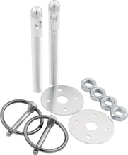 Load image into Gallery viewer, ALLSTAR PERFORMANCE 18480 - Alum Hood Pin Kit 3/8in Silver image