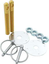 Load image into Gallery viewer, ALLSTAR PERFORMANCE 18503 - Alum Hood Pin Kit 1/2 Gold image