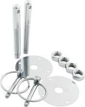 Load image into Gallery viewer, ALLSTAR PERFORMANCE 18513 - Steel Hood Pin Kit w/ 1/4in Flip-Over Clips image