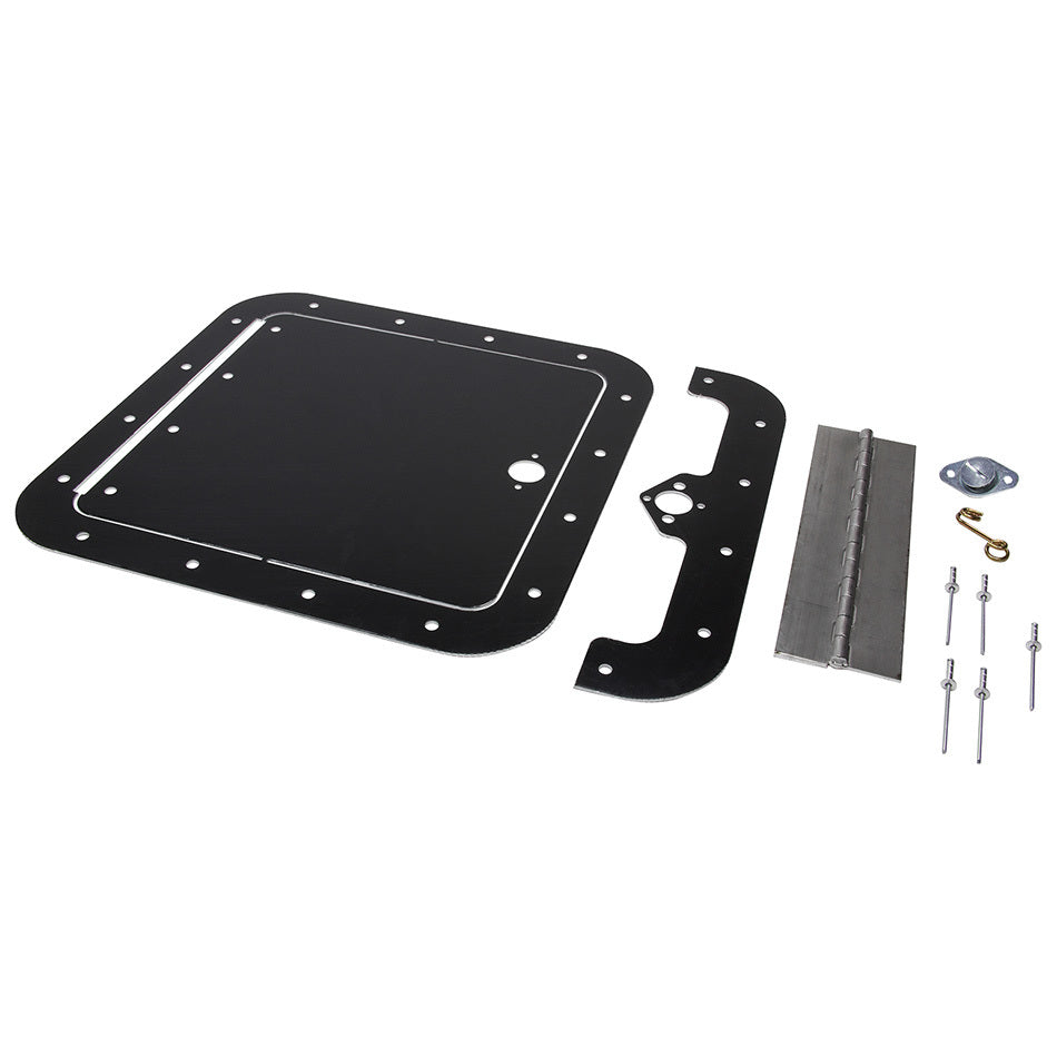 ALLSTAR PERFORMANCE 18541 - Access Panel Kit Black 8in x 8in image