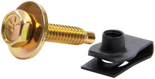 Load image into Gallery viewer, ALLSTAR PERFORMANCE 18559-50 - Body Bolt Kit w/ Clips 50pk Gold image