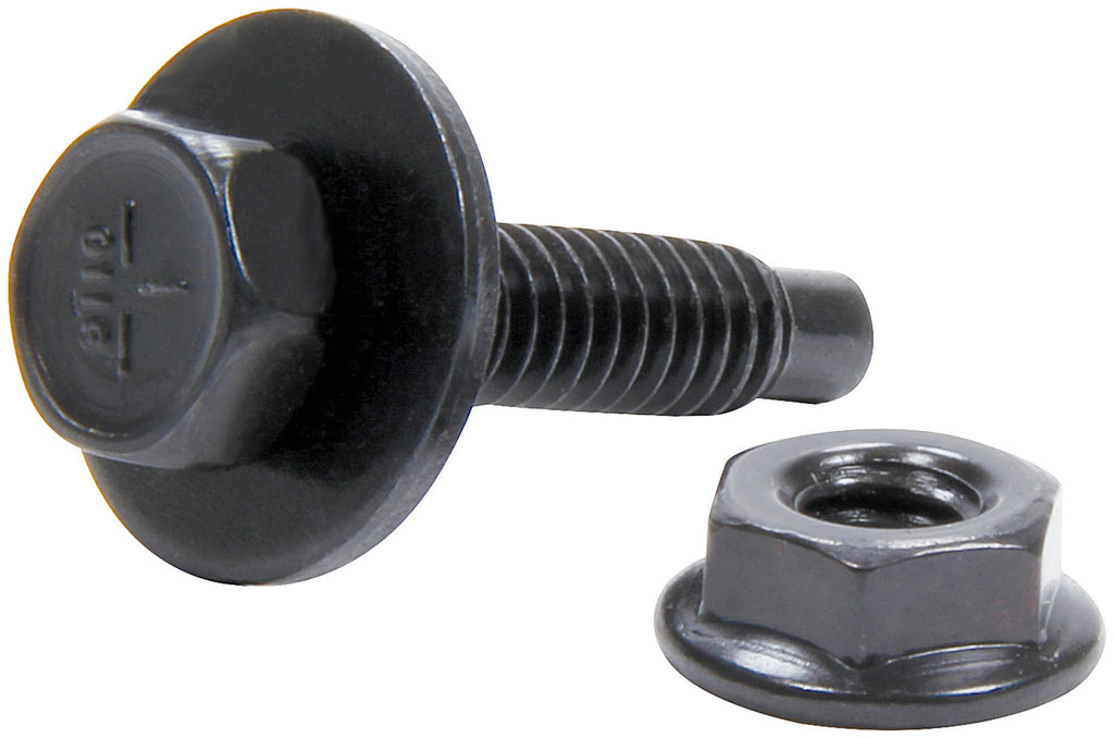 ALLSTAR PERFORMANCE 18560-50 - Body Bolt Kit 50pk Black 1-1/8in image