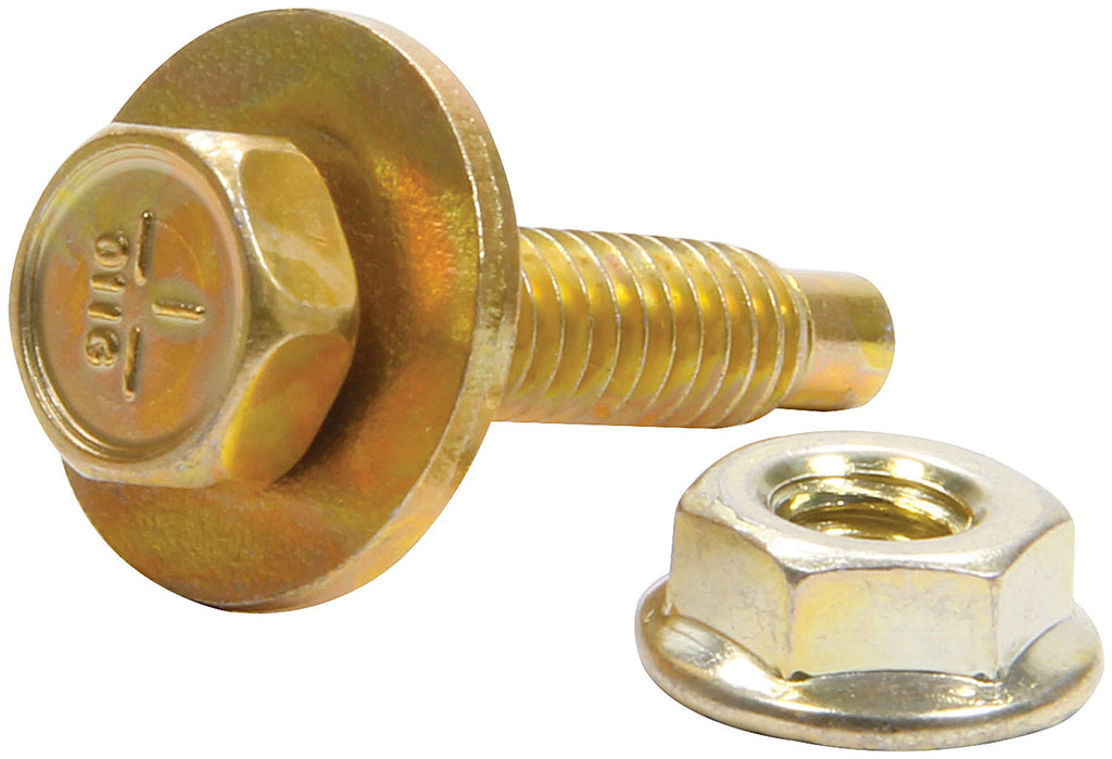 ALLSTAR PERFORMANCE 18561 - Body Bolt Kit 10pk Gold 1-1/8in image