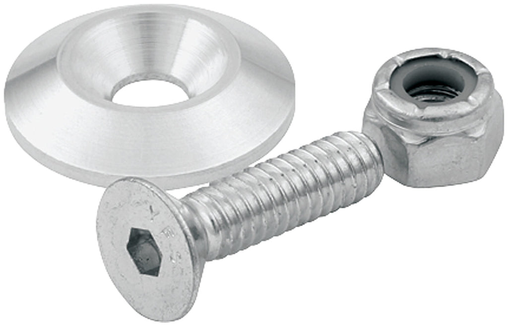 ALLSTAR PERFORMANCE 18630-50 - Countersunk Bolts #10 w/1in Washer 50pk image