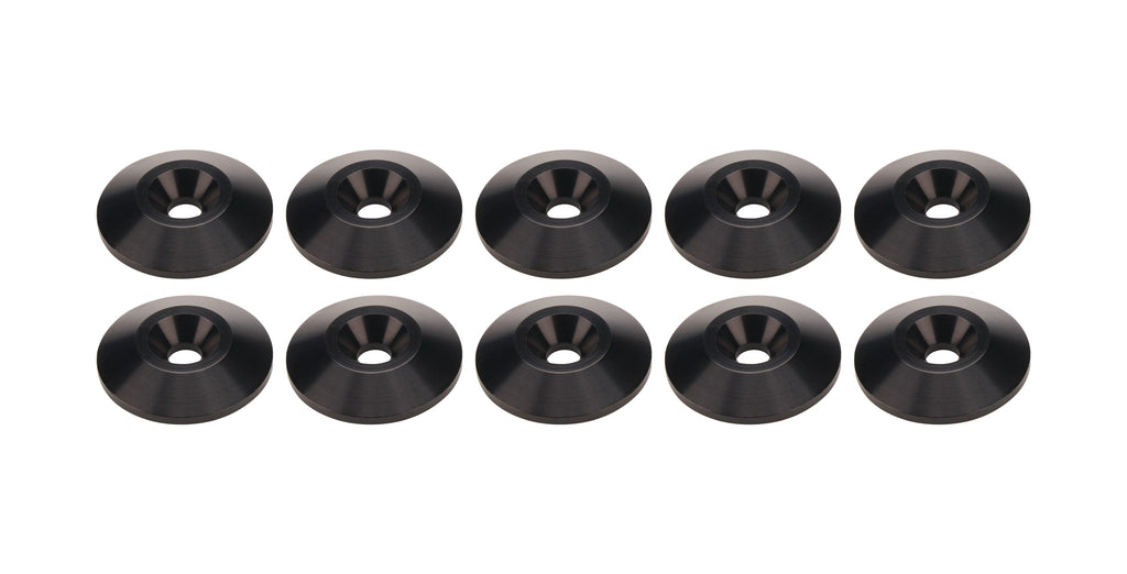 ALLSTAR PERFORMANCE 18661 - Countersunk Washer Black #10 10pk image