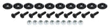 Countersunk Bolt Kit Black 10pk