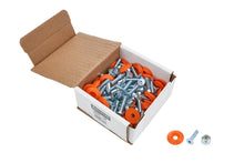Load image into Gallery viewer, ALLSTAR PERFORMANCE 18684-50 - Countersunk Bolt Kit Orange 50pk image