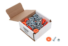 Load image into Gallery viewer, ALLSTAR PERFORMANCE 18689-50 - Countersunk Bolt Kit Fluorescent Orange 50pk image