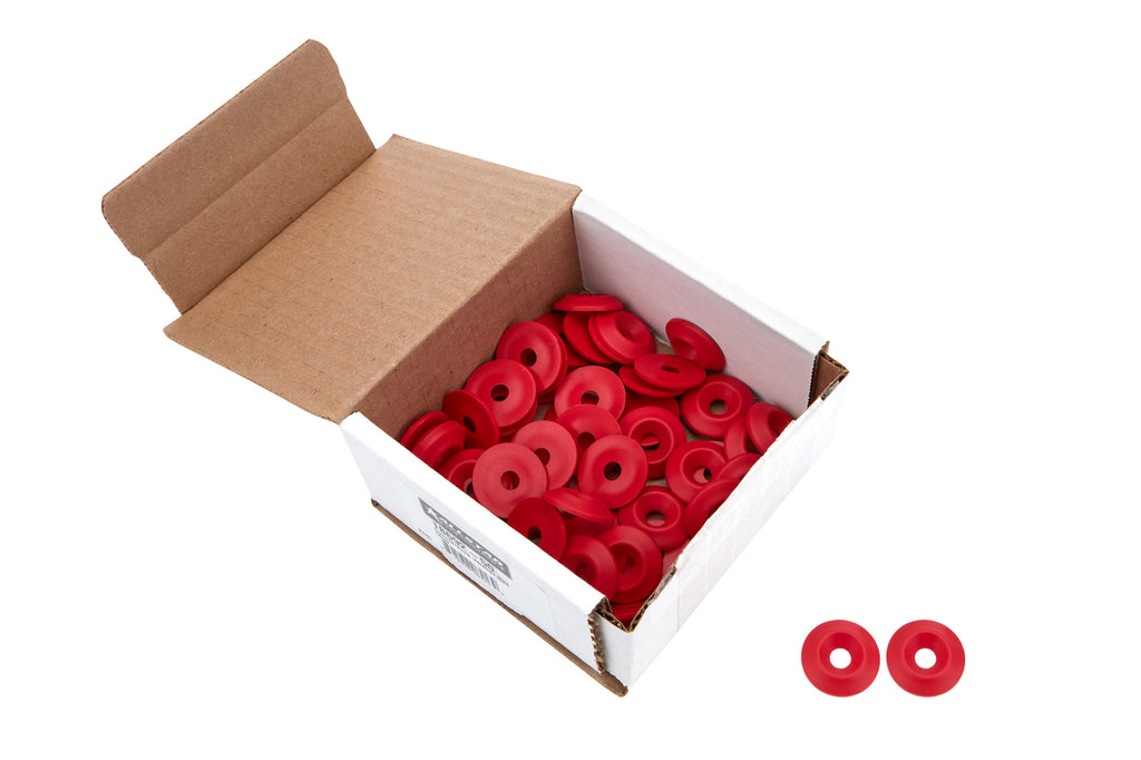 ALLSTAR PERFORMANCE 18692-50 - Countersunk Washer Red 50pk image