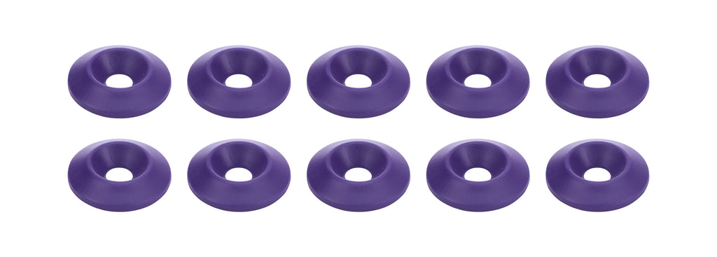 ALLSTAR PERFORMANCE 18697 - Countersunk Washer Purple 10pk image