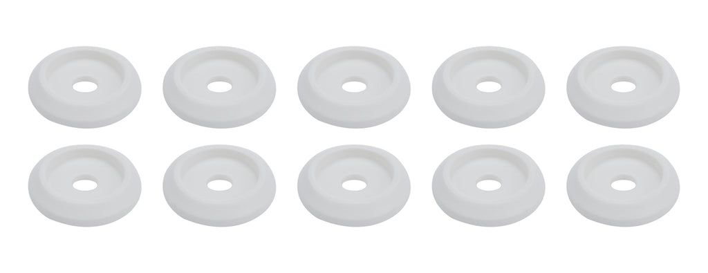 ALLSTAR PERFORMANCE 18846 - Body Bolt Washer Plastic White 10pk image