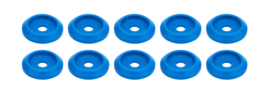 ALLSTAR PERFORMANCE 18848 - Body Bolt Washer Plastic Blue 10pk image