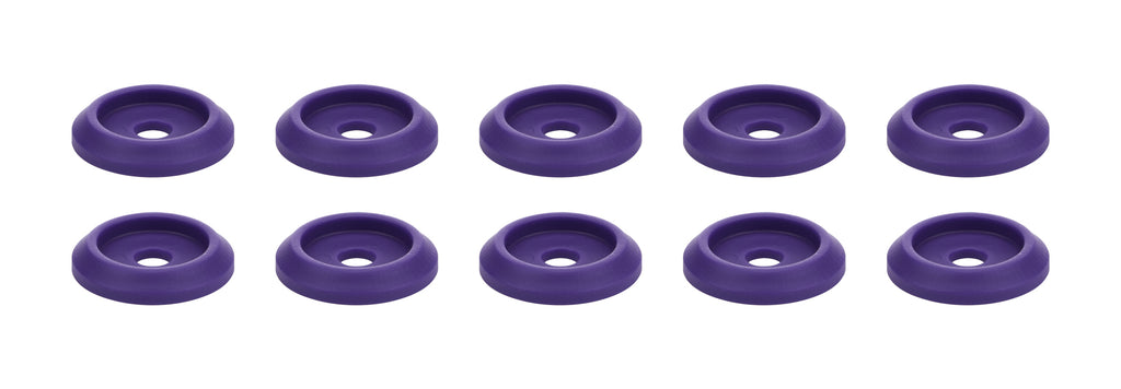 ALLSTAR PERFORMANCE 18852 - Body Bolt Washer Plastic Purple 10pk image