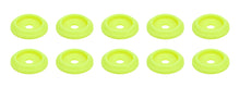 Load image into Gallery viewer, ALLSTAR PERFORMANCE 18853 - Body Bolt Washer Plastic Fluorescent Yellow 10pk image