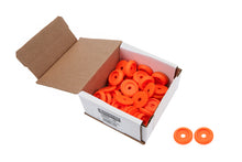Load image into Gallery viewer, ALLSTAR PERFORMANCE 18854-50 - Body Bolt Washer Plastic Fluorescent Orange 50pk image