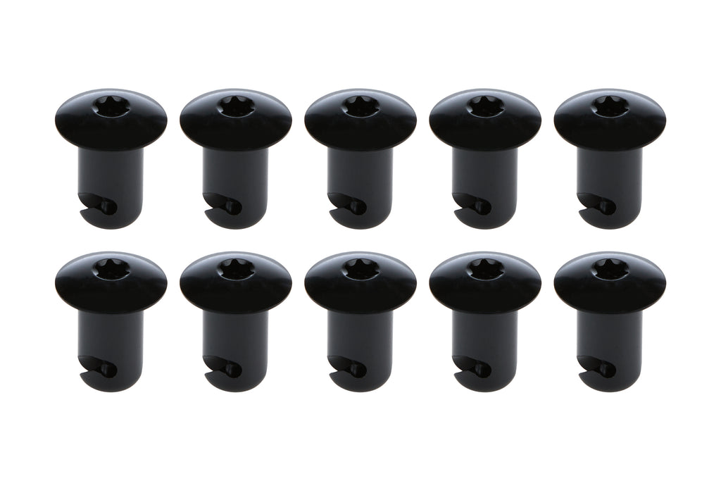 ALLSTAR PERFORMANCE 19073 - Oval Hd T-30 Torx Fast. 7/16 .500in 10pk Alum Bl image
