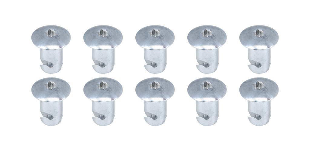 ALLSTAR PERFORMANCE 19075 - Oval Hd T-30 Torx Fast. 7/16 .550in 10pk Alum image