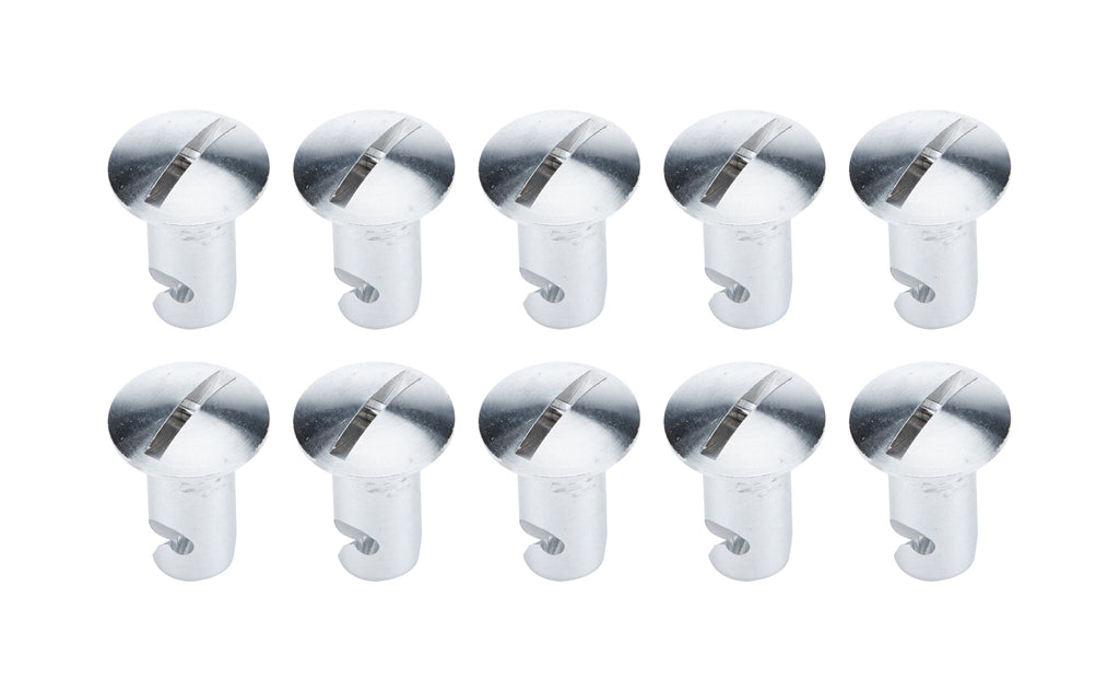 ALLSTAR PERFORMANCE 19274 - Oval Hd Fasteners 7/16 .750in 10pk Alum image