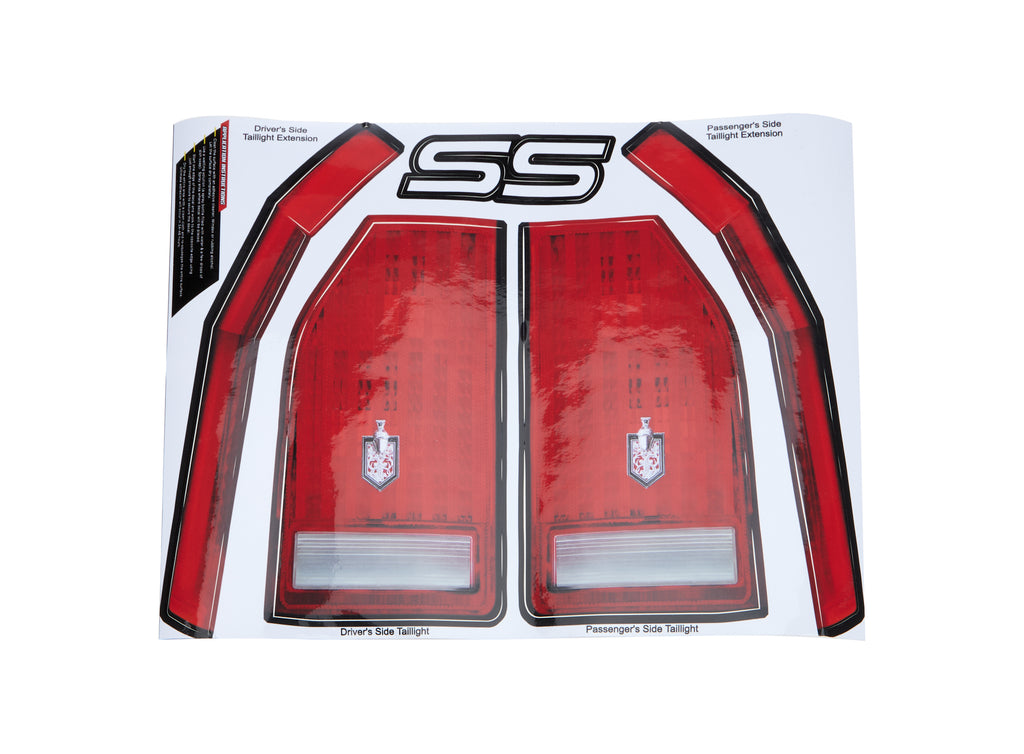 ALLSTAR PERFORMANCE 23017 - M/C SS Tail Decal Kit 1983-88 image