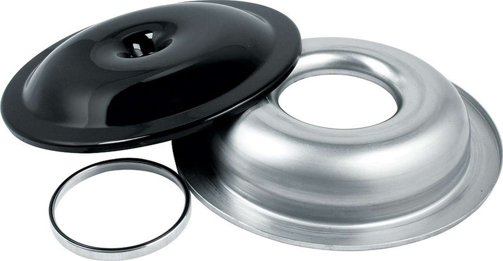 ALLSTAR PERFORMANCE 26097 - Air Cleaner Kit 14in Black w/.500 Spacer image