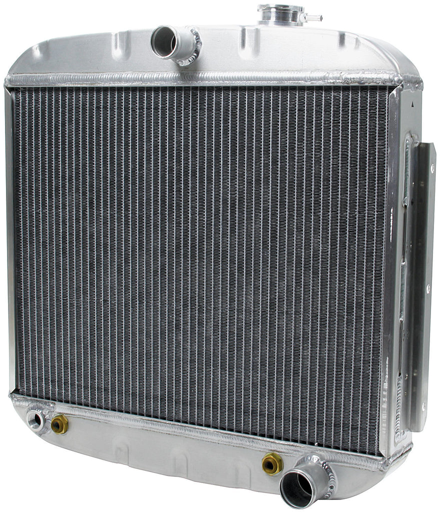 ALLSTAR PERFORMANCE 30006 - Radiator 1955-57 Chevy 8 Cyl w/ Trans Cooler image