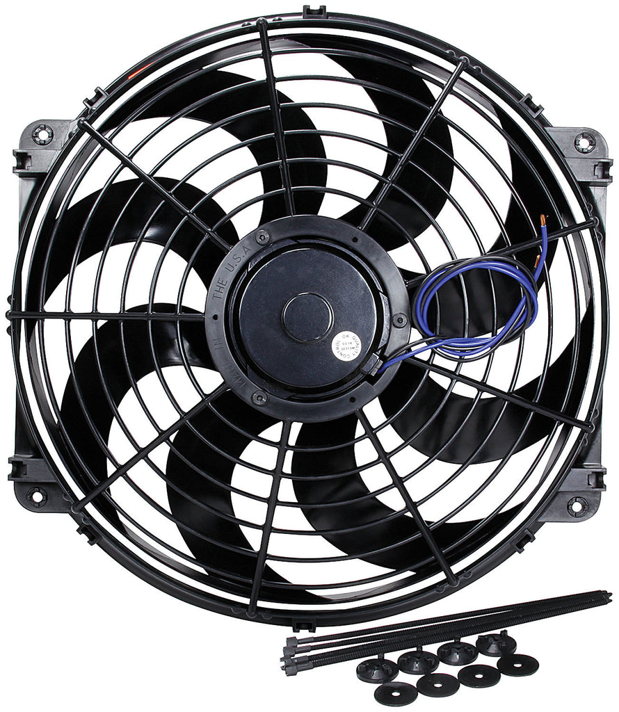 ALLSTAR PERFORMANCE 30076 - Electric Fan 16in Curved Blade image