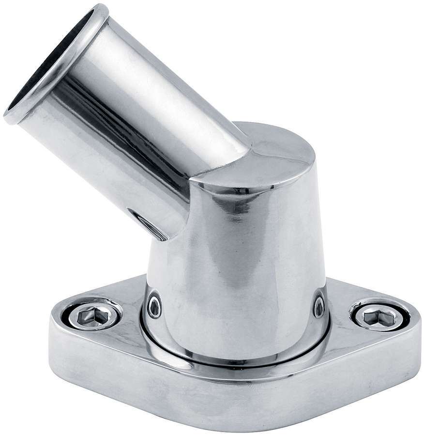 ALLSTAR PERFORMANCE 30171 - Swivel Water Neck 45 Deg Polished image