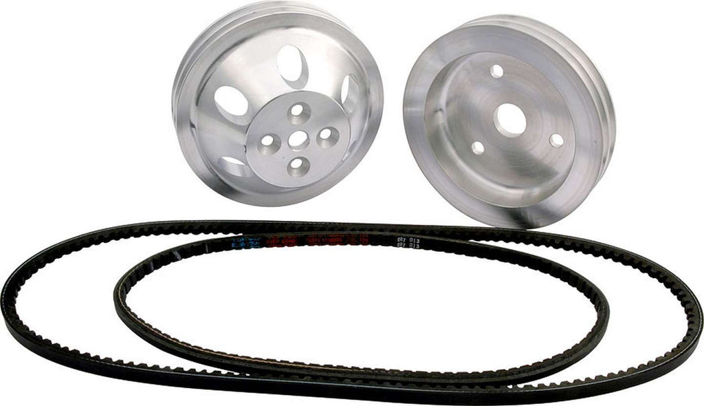 ALLSTAR PERFORMANCE 31082 - 1:1 Pulley Kit Head Mount PS image