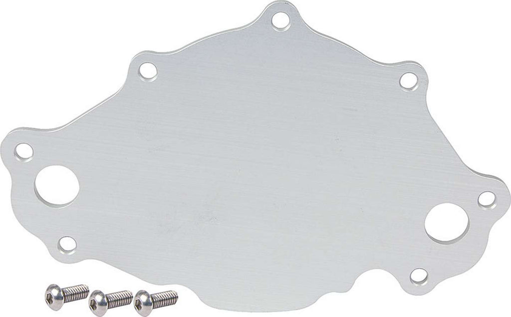 ALLSTAR PERFORMANCE 31154 - Water Pump Back Plate Late Model SBF image