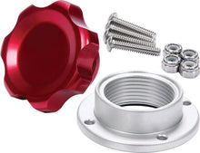 Load image into Gallery viewer, ALLSTAR PERFORMANCE 36182 - Filler Cap Red with Bolt-In Alum Bung Small image