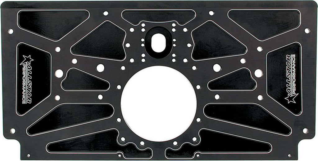 ALLSTAR PERFORMANCE 38126 - Sprint Rear Motor Plate Black image