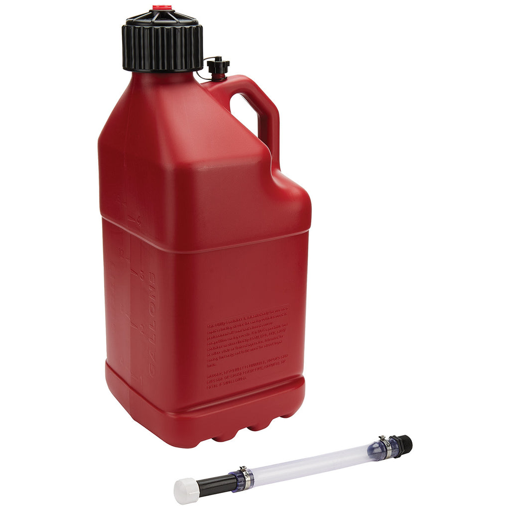 ALLSTAR PERFORMANCE 40121 - Utility Jug 5 Gal w/Filler Hose Red image