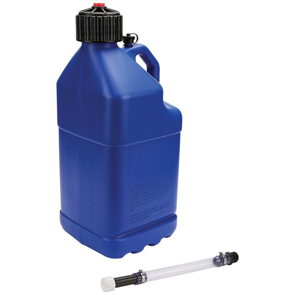 ALLSTAR PERFORMANCE 40122 - Utility Jug 5 Gal w/Filler Hose Blue image