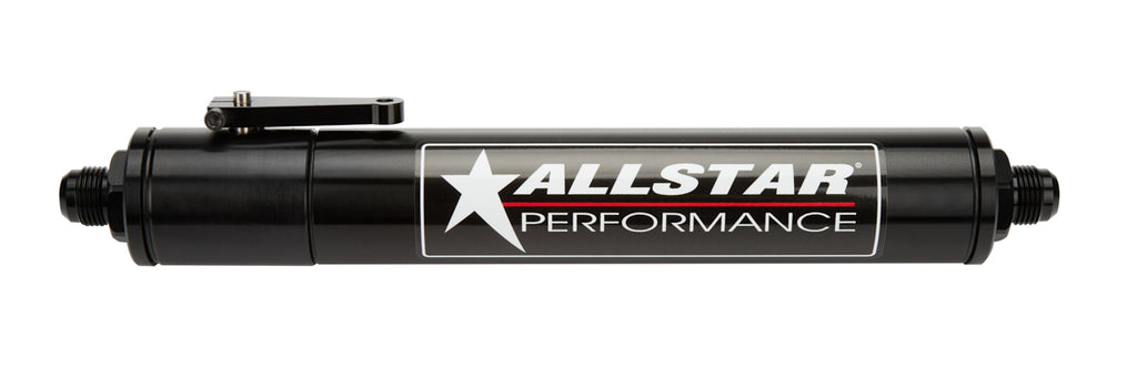 ALLSTAR PERFORMANCE 40198 - Fuel Filter w/ Shut Off 10AN No Element image