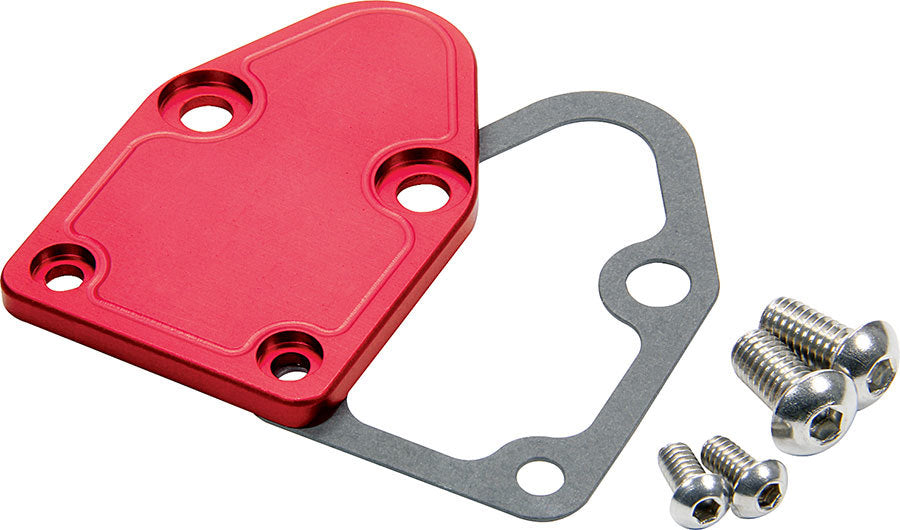 ALLSTAR PERFORMANCE 40302 - SBC F/P Block Off Plate Red image