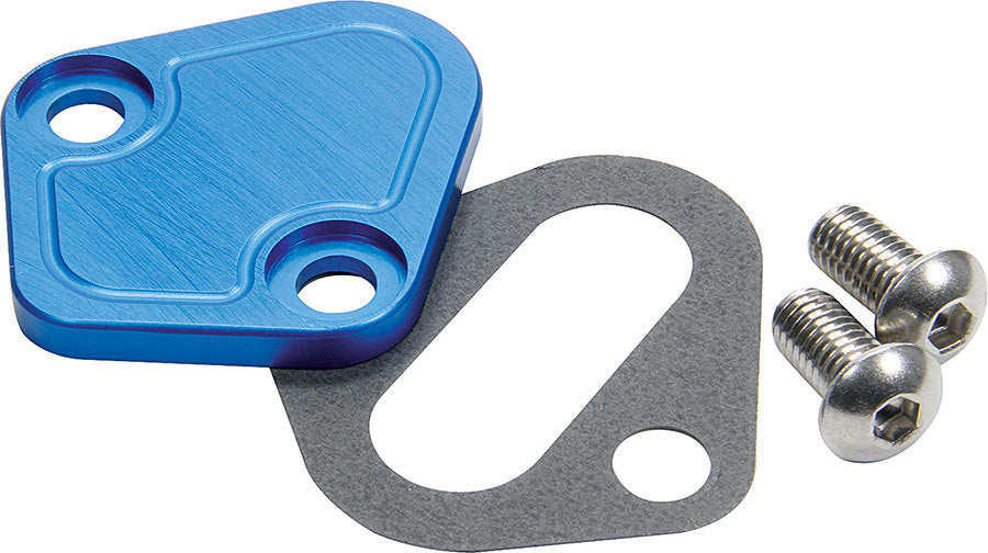 ALLSTAR PERFORMANCE 40303 - BBC F/P Block Off Plate Blue image