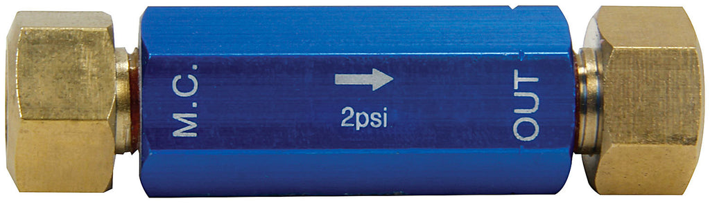 ALLSTAR PERFORMANCE 41048 - Residual Check Valve 2lb image