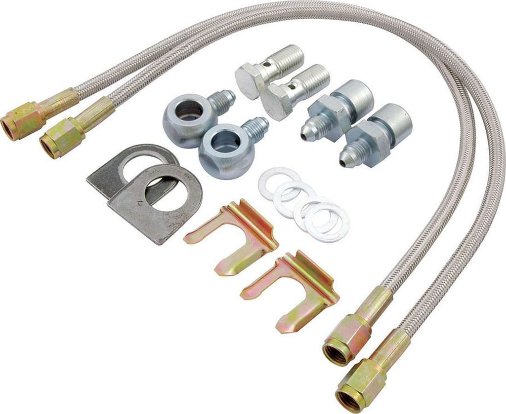 ALLSTAR PERFORMANCE 42025 - Brake Hose Kit Metric GM image