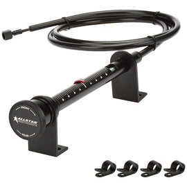 ALLSTAR PERFORMANCE 42073 - Brake Bias Adjuster Short 3/8in Black image