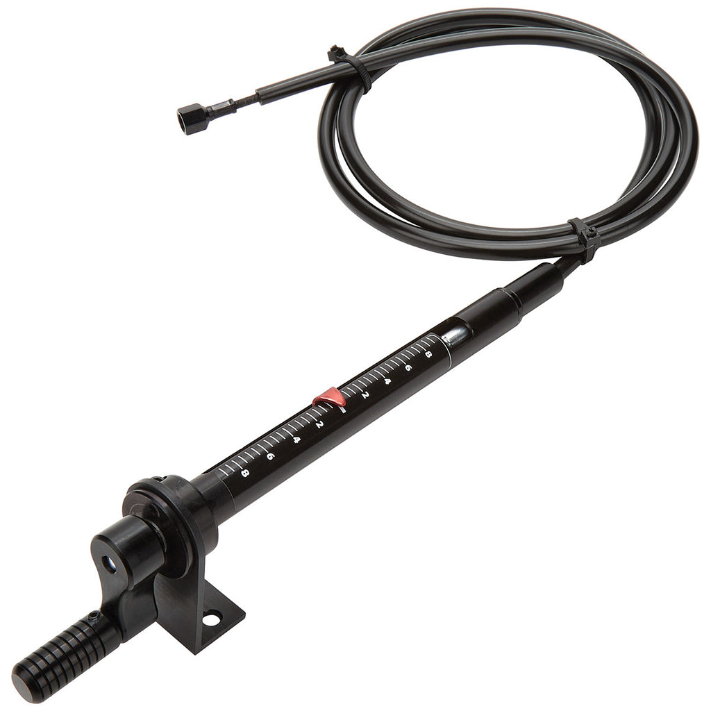 ALLSTAR PERFORMANCE 42077 - Brake Bias Adjuster Short Crank Type 3/8 Blk image