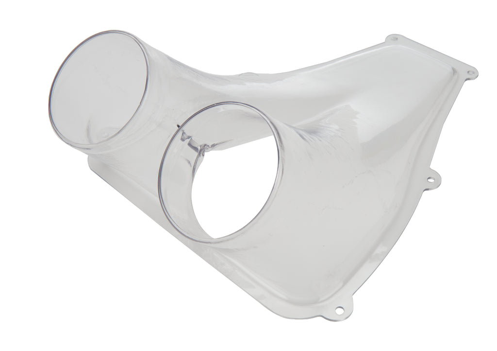 ALLSTAR PERFORMANCE 42144 - Brake Duct Teardrop Clear Double Hole image