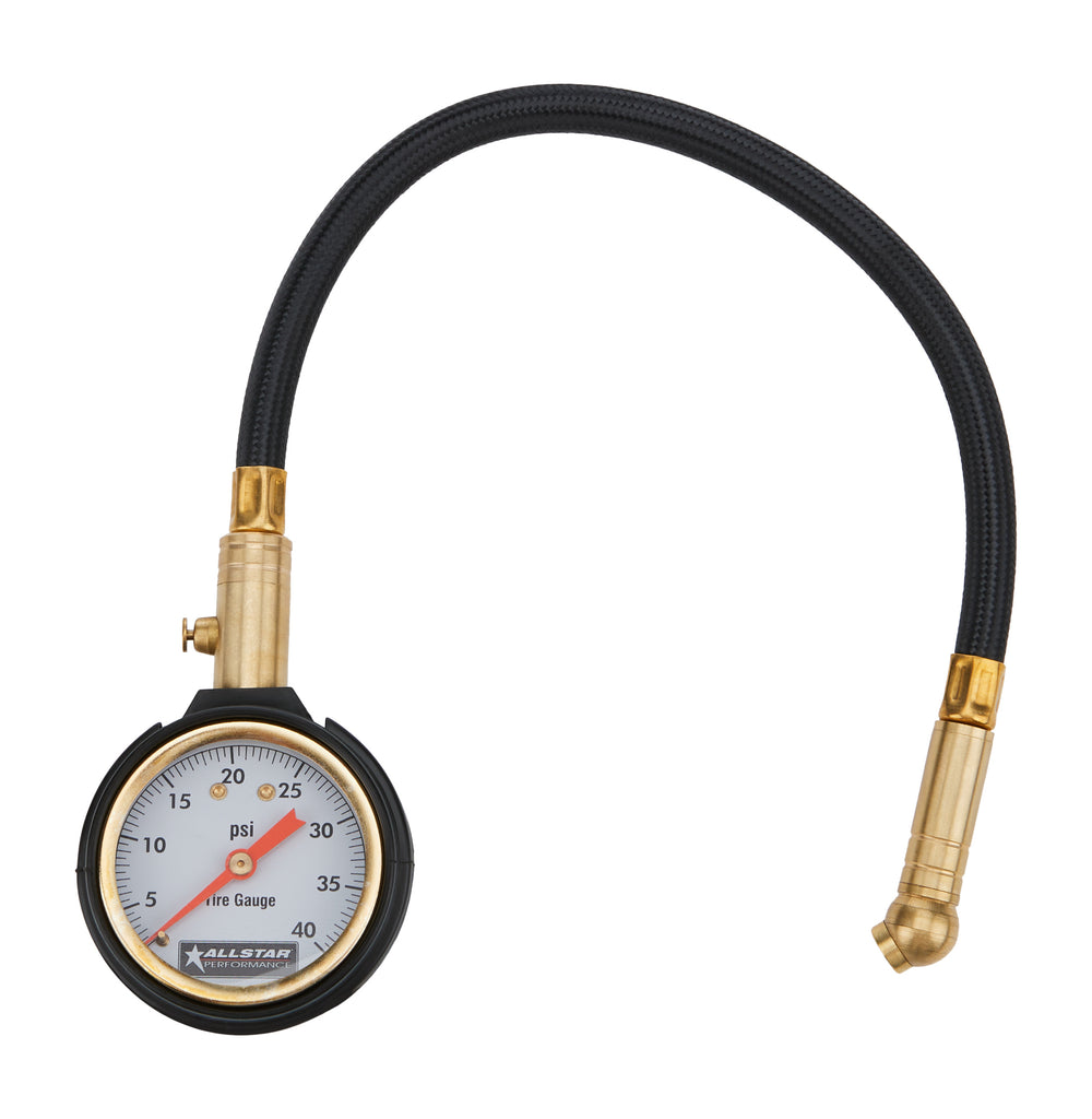 ALLSTAR PERFORMANCE 44077 - Tire Pressure Gauge 0-40 PSI image