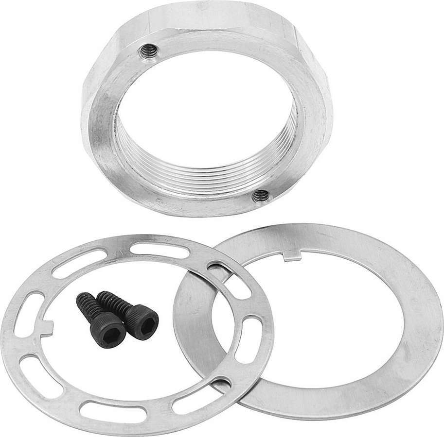 ALLSTAR PERFORMANCE 44131-10 - Spindle Nut Kit 2in Pin Aluminum 10pk image