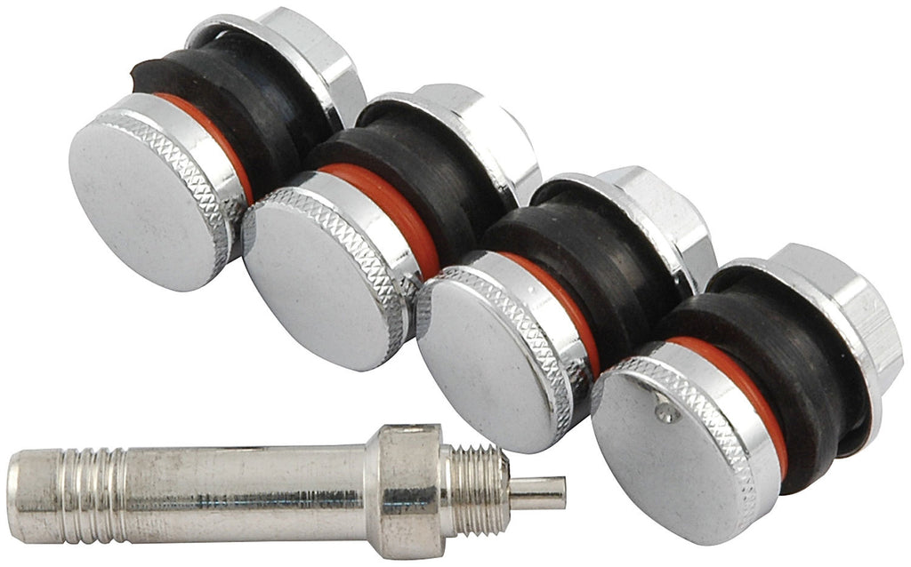 ALLSTAR PERFORMANCE 44137 - Valve Stem Flush Mount 4pk image