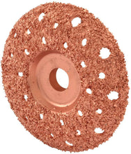 Load image into Gallery viewer, ALLSTAR PERFORMANCE 44180 - Grinding Disc Rounded 4in 23 Grit 5/8in Arbor image