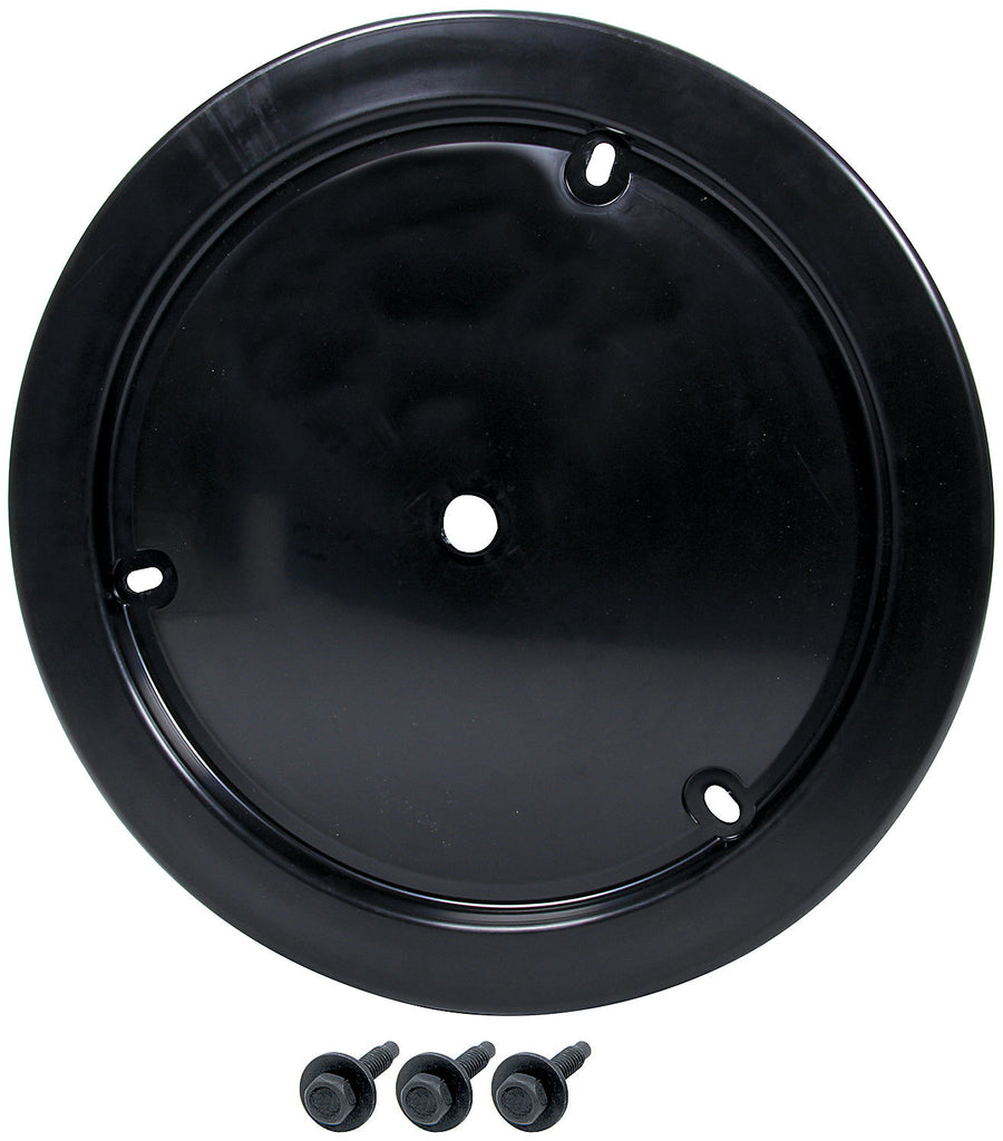 ALLSTAR PERFORMANCE 44242 - Universal Wheel Cover Black 3 Hole Bolt-on image