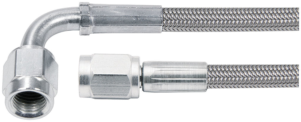 ALLSTAR PERFORMANCE 46304-24-5 - 24in #3 Line -3 Str/-3 90 Deg Tube Style 5pk image